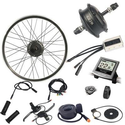 China Factory direct sale eco-friendly electric spoke ebike rear wheel bike conversion kits for electric bicycle part 250W kit for sale