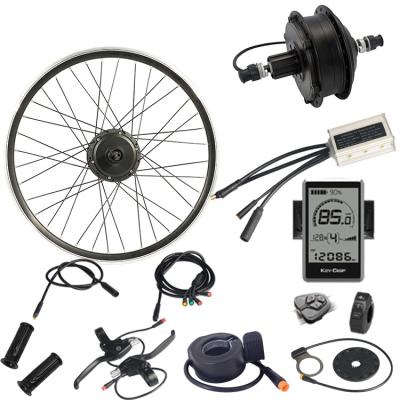 China 26/28 Inch Wheel Electric Bicycle Parts Hub Motor 250W/350 Watt Bike Building Conversion Kit 250W 350W Kit for sale