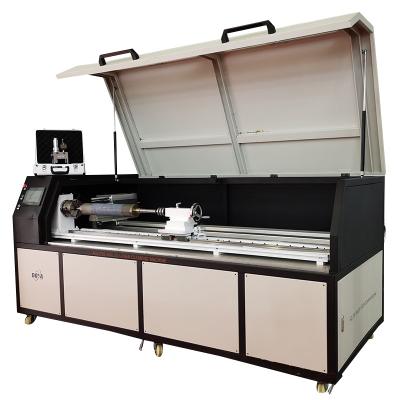 China Stainless Steel ALCS Doya Laser Cleaner Machine For Flexo Anilox Roller Sleeve Laser Cleaning for sale