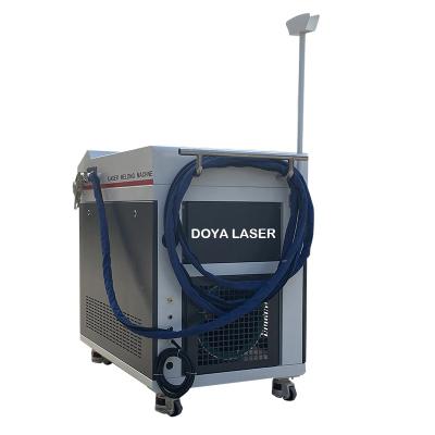 China Hotels Fiber Laser 3 in 1 1000W 1500W 2000W Welder Cleaner Cutter Handheld Laser Welding Machine for Metal for sale