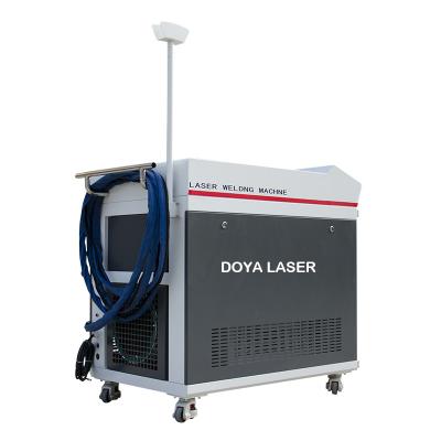 China Hotels Wholesale Price 1000W/1500W/2000W Water Cooled Fiber Laser Welder Machine For Metal Materials for sale