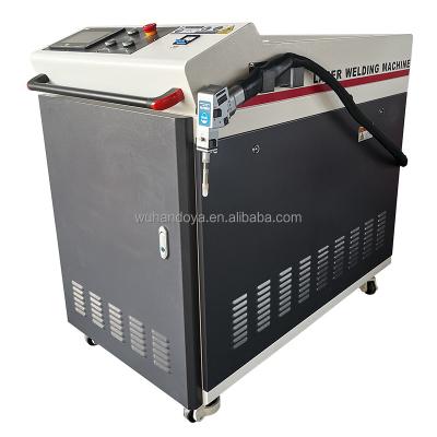 China Hotels Handheld Portable Laser Welder Water Cooled Fiber Laser Welding Machine For Stainless Steel Aluminum for sale