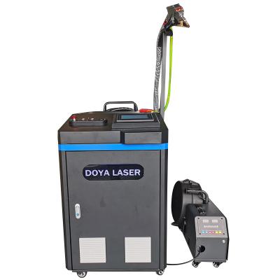 China Multifunctional Easy Operated Portable Handheld 1500w Fiber Laser Welding Machine Aluminum Metal For Hotels for sale