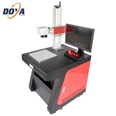 China Deep Gold SS Metal Marking Silver Aluminum Laser Engraving Marking Cutting Machine for sale