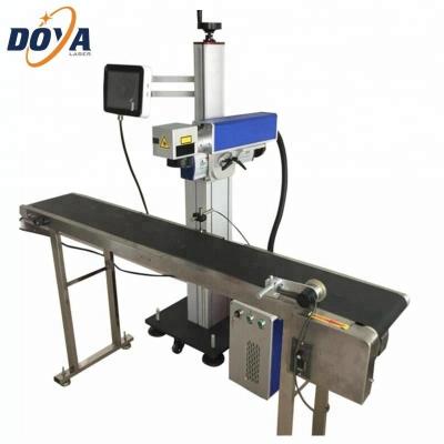 China Factory Sale Price CO2 Laser Flying Line Tracking Machine For Plastic PET Bottles Assembly Line for sale