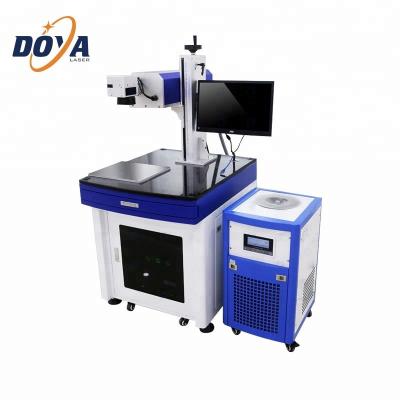 China Sale Price 3W 5W 365nm UV Fiber Laser Diode Air Cooled Engraving Printing Machine For Glass Crystal Bulbs for sale