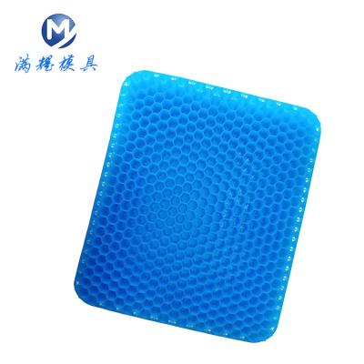 China Non-Toxic Super Breathable Honeycomb Gel Rubber Seat Pads For Home Office Cars Chair for sale