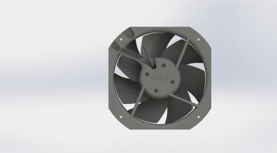 China Blade 200mm With IP54 High Temperature Resistance Of 60℃ EC Axial Fan for sale