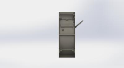 Cina Lata 225 mm resistente alle alte temperature a 60°C con ventilatore assiale CE IP54 in vendita