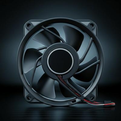 Cina Lame 250mm resistenza ad alte temperature di 60°C con Power 175W Axial Fan in vendita