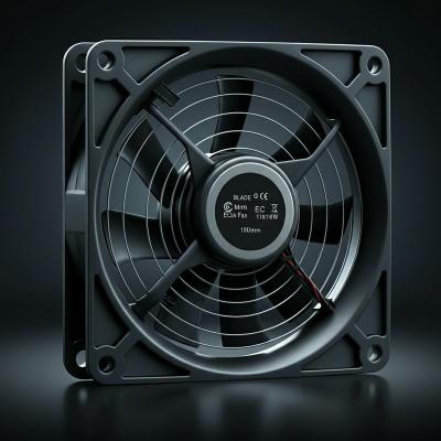 Cina Potenza della lama 190mm 116W resistenza ad alta temperatura di 60°C EC Ventilatore assiale in vendita