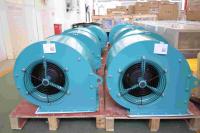 China Fã centrífugo da entrada de Polo da fase monofásica 4 com indústria do compressor da lâmina de 200mm à venda