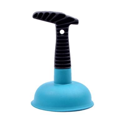 China Sustainable Plastic Strong Suction Drain Clear Mini Bathroom Kitchen Sink Plunger for sale