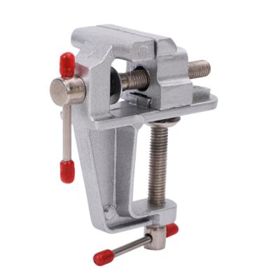 China Home Use Heavy Duty Bench Vise Anvil 360 Swivel Locking Base Desk Clamp for sale