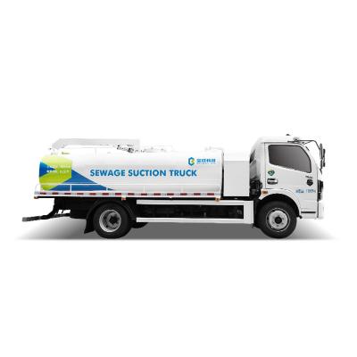 China Sucking And Discharging Fecal Suction Truck With Extraction Pump For Street Drainage for sale