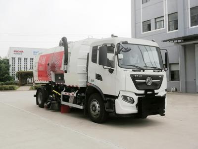 China Low Pressure Street Cleaner Truck With Anti Collision Bag And Decorative Strip for sale