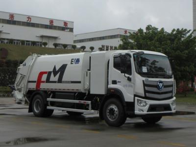 China Eco Friendly Compressed Garbage Truck Energy Efficiency With L228H02 Energy Storage Device for sale