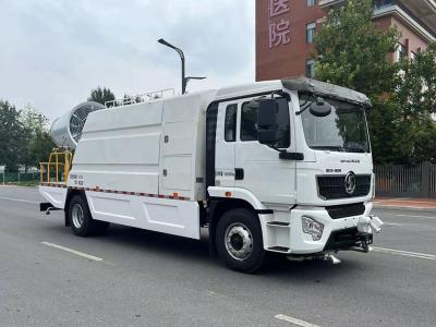 中国 5300mm シャーシ トラック 搭載霧砲 9.27 キュービックメートル タンク 粉末抑制と水付けソリューション 販売のため