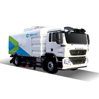 China Energy Efficiency Street Sweeping Truck For Municipal Cleaning With Specialized Devices for sale