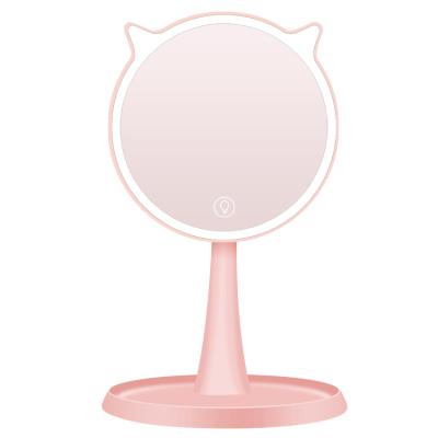 China Modern Sufficiency 2 Ring Light Lamp Rgb Makeup Mirror Light Makeup Table, Makeup Light, Makeup Mirror Desk Light for sale