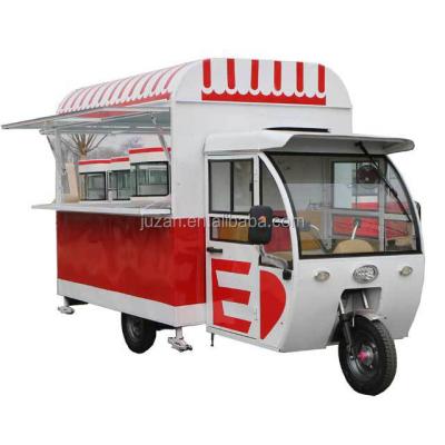 China Vegetable processing plant food cart trailer tuk food truck for sale