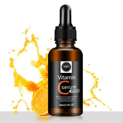 China Best Vitamin C Skin Care Anti Aging Brightening Hyaluronic Acid Whitening Face Serum Whitening Moisturizing Essence for sale