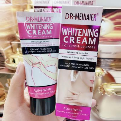 China Whitening Skin Whitening Bleaching Cream Glowing Quickly Lighting Body Moisturizing Cream For Sensitive Private Area for sale