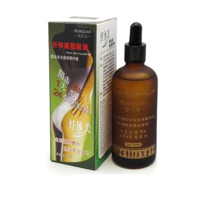 China Body Private Label OEM Body Slimming Loss Heamp Body Oil Essential Oil Wholesale Wight Burning Massage for sale