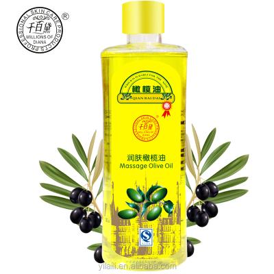 China Moisturing Care Wholesale Ingredients Pure Natural Skin Moisturizing Essentials Olive Plant Aromatherapy Natural Skin Oil 220ml for sale