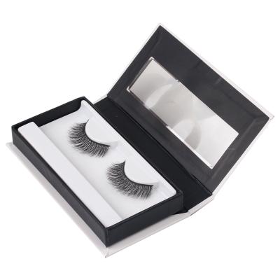 China 2019 Wholesale Best Quality False Eyelashes Silk Strip 3D False Eyelashes for sale