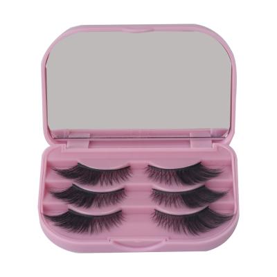 China MeetAll Soft Natural 25mm Mink Eyelash Full 3D Mink Eyelashes With Custom Package for sale