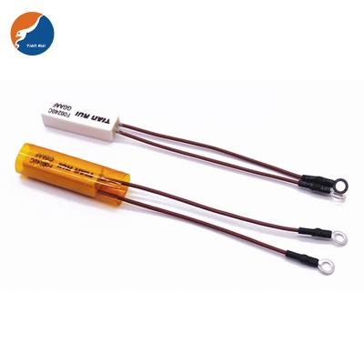 China Hair Straightener F00240C 250V 10A 240C Thermal Cutoff Ceramic Thermal Fuse for sale