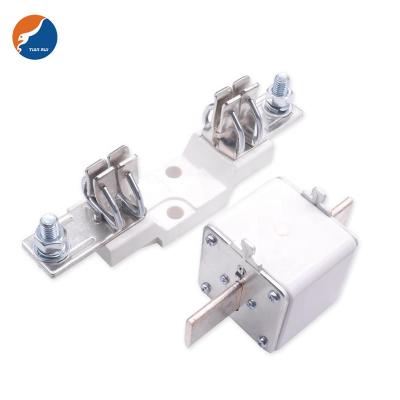 China Car Low Voltage Terminal NH NT HRC Fuse Holder For Ceramic Fuse Link for sale