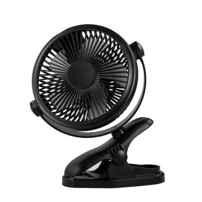 China Rechargeable Clip/2020 New Design 6 Inch Clamp Fan Mini Table Fan USB Rechargeable Battery Portable Table Fan for sale