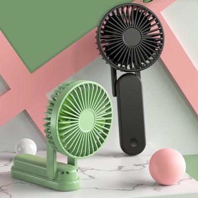 China Free Folding USB Personal Fan/Portable Handheld/Handheld 18650 Li-ion Battery Mini Small Mini Fan with Rechargeable Power Bank for sale