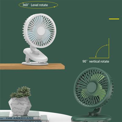 China Factory Price Rechargeable Household Clip Rechargeable Mini Electric Table 4 Inch Desktop Fan for sale