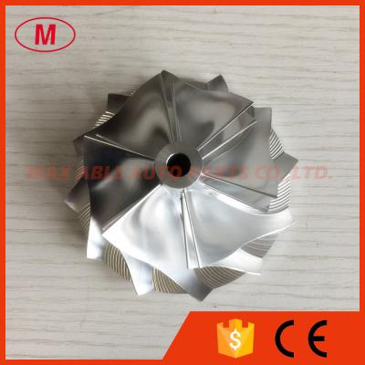 Chine TD07S 25G 60.50/78.00mm 6+6 blades racing Turbocharger milling/aluminum 2618/billet compressor wheel à vendre