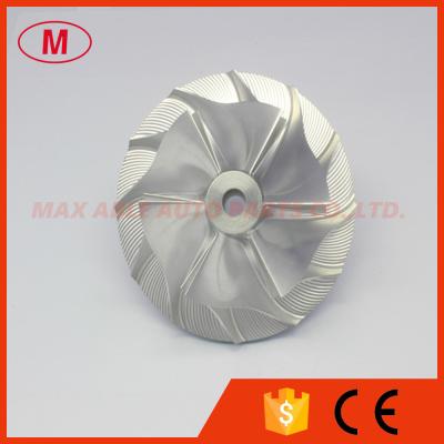 China TA51 441792-0007 64.23/90.96 mm 6+6 blades turbo billet/milling/aluminum 2024 compressor wheel for  452020-0001 à venda