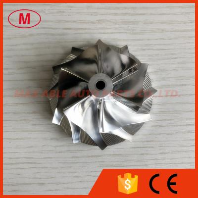 China GT15-25 18G 50.39/68.01mm 6+6 blades performance turbo Billet/milling/aluminum 2628 compressor wheel for 49378-01520 en venta