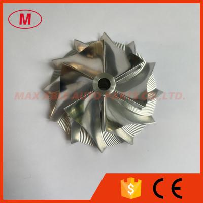 China K27 5327-123-2303 52.40/76.00mm 6+6 blades performance milling/aluminum 2618/billet compressor wheel for 5327-970-7005 en venta