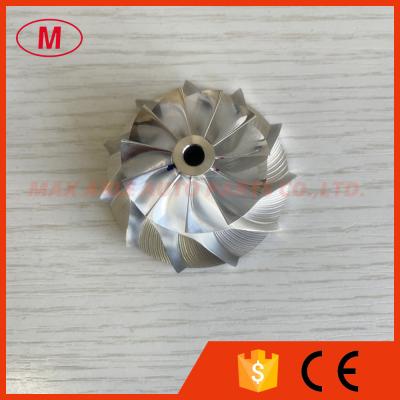 China RHF5 36.60/52.50mm 11+0 blades high performance turbo turbocharger aluminum 2618/milling/billet compressor wheel for VJ26 en venta