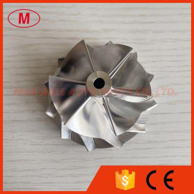 China GT15-25 49.62/61.98mm 6+6 blades Turbo milling/aluminum 2618/billet compressor wheel à venda