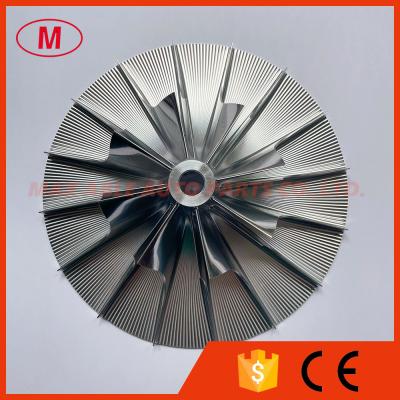 China Supercharger 8+8 blades 76.90/145.90mm turbo/milling/aluminum 2618/billet compressor wheel for Vortech-2 à venda