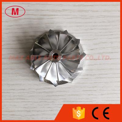 China RHF5 46.02/58.00mm 11+0 blades Turbocharger milling/aluminum 2618/Billet compressor wheel à venda