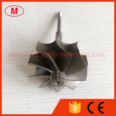 China GTB25 49.12/51.38mm 9 blades journal bearing turbo wheel/turbine shaft&wheel R9 for sale