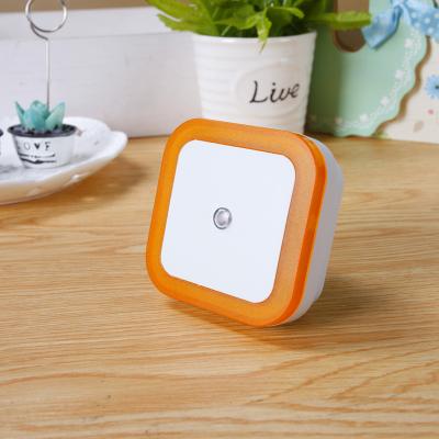 China Modern Mini LED Night Light Radio Sensor Lighting EU USA Plug Night Lights for Kids Children Living Room Bedroom Corridor Lamp for sale