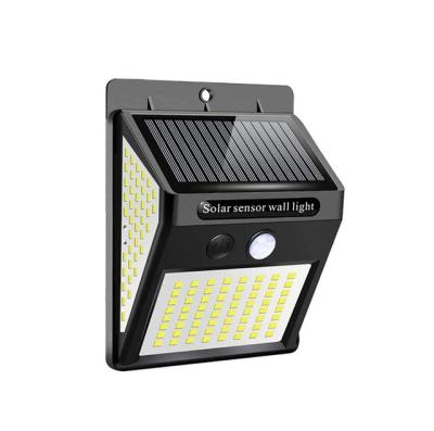 China Solar Garden Lamp Wall Light 144 LED Motion Sensor Wall Light Solar Power Pathway Outdoor Solar Waterproof Garden Decoration Light for sale