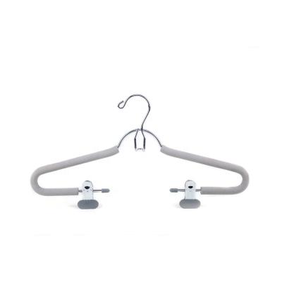 China Eco-Friendly/Durable Non-slip One-Piece Suit Hanger With Clip Clothes Stretch Pants Clip Hang Hanfu Hanger Space Saving for sale