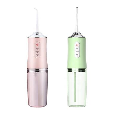 China Car 300ML IPX7 Waterproof Cordless Dental Oral Irrigator Rechargeable Water Flossing Oral Cleaner Oral Irrigator for Home and Travel for sale