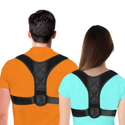 China Customized ProLife Adjustable/Detachable Back Brace Pain Relief Back Posture Corrector Upper Corrector for sale